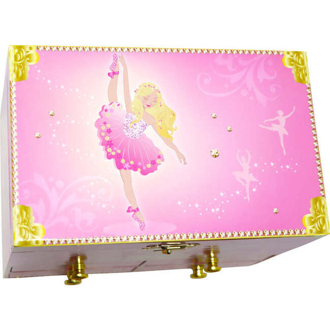 Romantic Ballet Medium Musical Jewelry Box