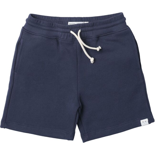 Leo Sweat Short, Marine - Shorts - 1