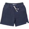 Leo Sweat Short, Marine - Shorts - 1 - thumbnail