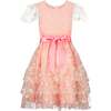 Cinderella Pink & Gold Blossom Tulle Girls Party Dress - Dresses - 1 - thumbnail