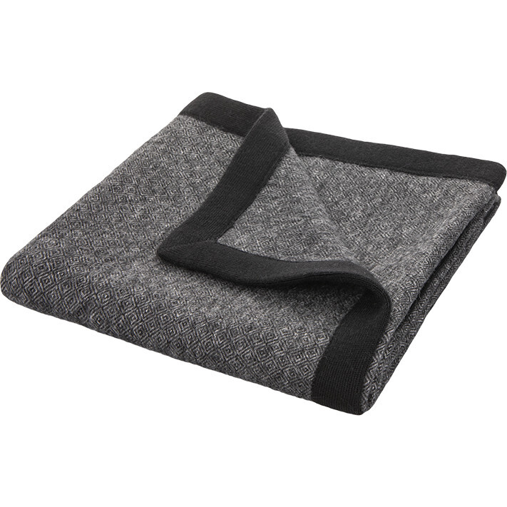 Simi Baby Blanket, Black - Blankets - 1