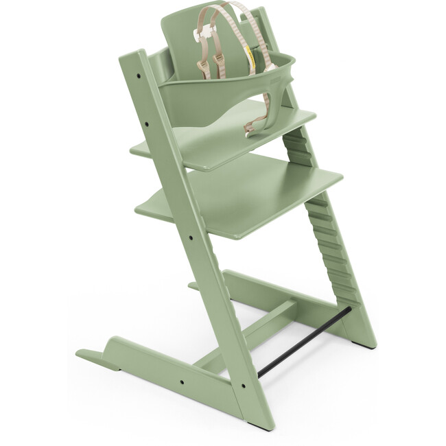Tripp Trapp® High Chair, Moss Green - Highchairs - 1