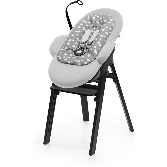 Stokke® Steps™ Bouncer, Grey Clouds - Highchairs - 3
