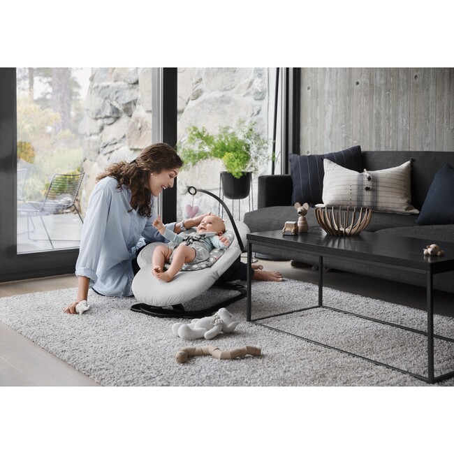 Stokke® Steps™ Bouncer, Grey Clouds - Highchairs - 4