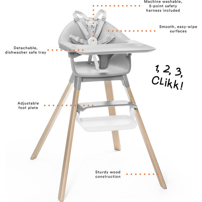 Clikk™ High Chair Travel Bundle