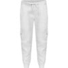 Boy Jogger, White - Pants - 1 - thumbnail