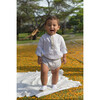 Toulouse Boy Shirt, White Oatmeal - Shirts - 3