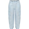 Boy Jogger, Baby Blue - Pants - 1 - thumbnail