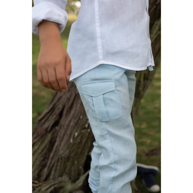 Boy Jogger, Baby Blue - Pants - 3