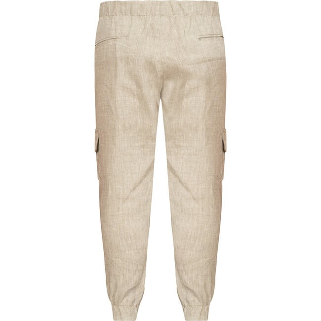 Boy Jogger, Oatmeal - Pants - 3