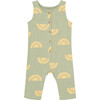 Gauze Sunshine Coverall, Olive - Rompers - 1 - thumbnail