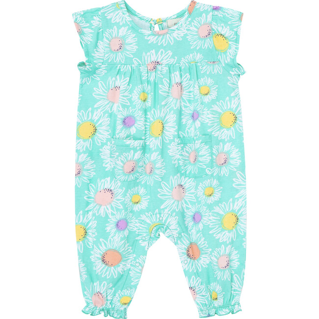 Allover Floral Coverall, Print - Rompers - 1