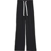 Women's Raven Fleece Full Length Sweatpant, Black - Sweatpants - 1 - thumbnail