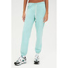 Women's Flore French Terry 7/8 Sweatpant, Washed Jade - Sweatpants - 2
