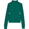 Women's Rain Airweight Full Length Jacket, Arugula/Vintage White - Jackets - 1 - thumbnail