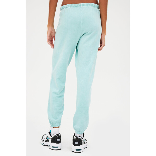 Women's Flore French Terry 7/8 Sweatpant, Washed Jade - Sweatpants - 3