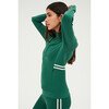 Women's Rain Airweight Full Length Jacket, Arugula/Vintage White - Jackets - 3