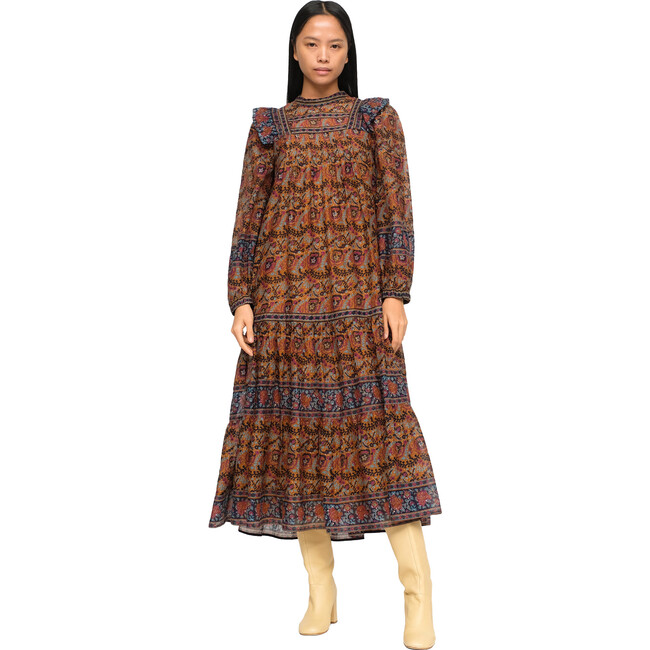 Women's Rosita Dress, Brown - Dresses - 1
