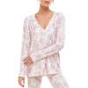 Women's Delilah Top - Pink-ing of You - Loungewear - 1 - thumbnail