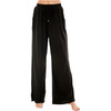 Women's Riley Pj Set, Solid Black - Pajamas - 2 - thumbnail