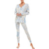 Women's Delilah Top, Pearl Sky - Loungewear - 3