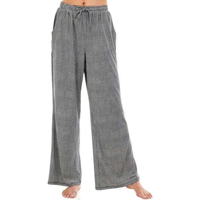 Women's Riley Pj Set, Houndstooth - Pajamas - 3