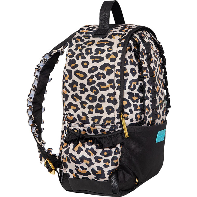Ruffled Backpack, Lana Leopard Posh Peanut Bags Maisonette