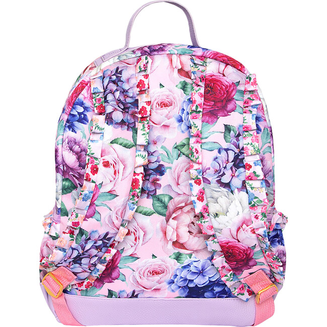 Ruffled Backpack, Georgette - Backpacks - 4