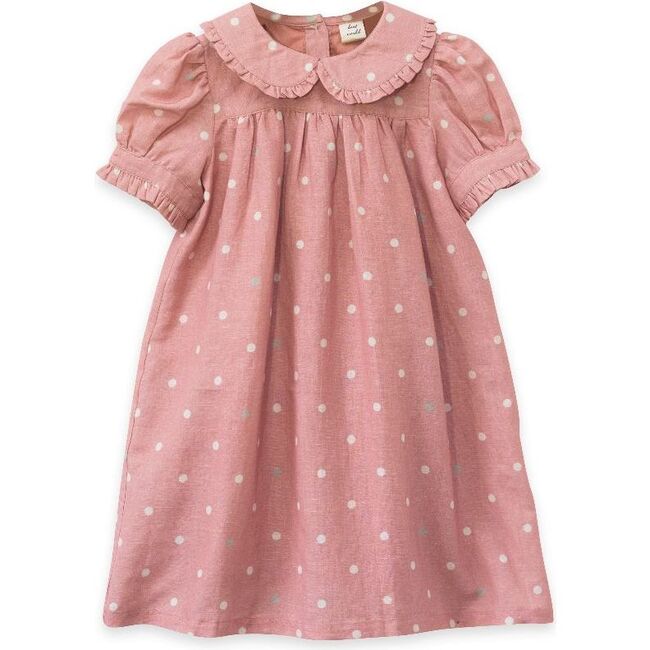 Selah Dress, Pink Polka Dot