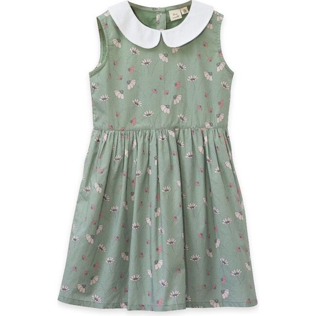 Herbie Dress, Green Floral - Dresses - 1