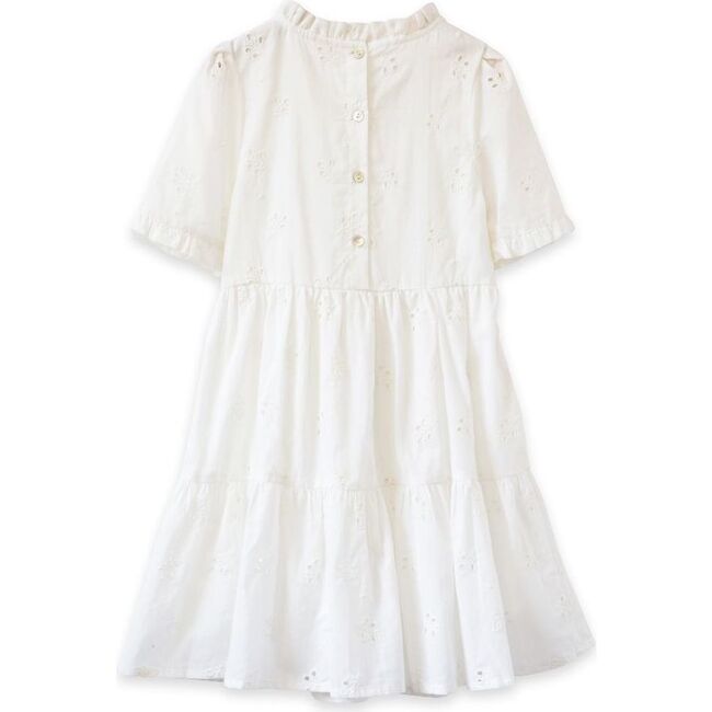 Hattie Dress, Offwhite Broderie - Dresses - 3