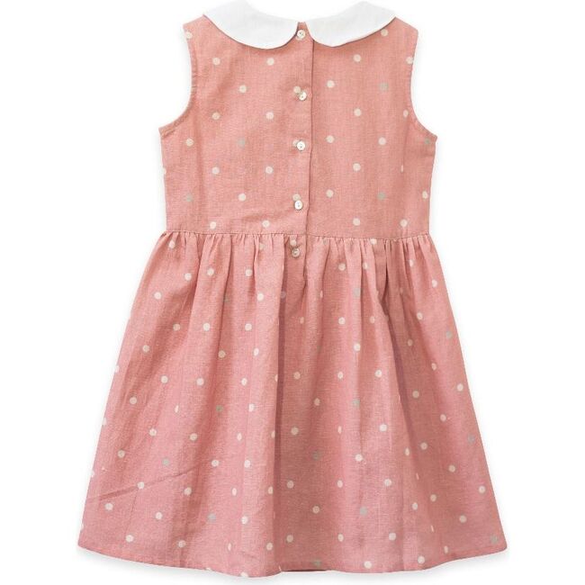 Herbie Dress, Pink Polka Dot - Beet World Dresses 