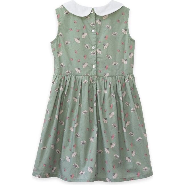 Herbie Dress, Green Floral - Dresses - 3