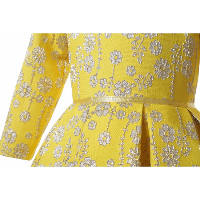 Yellow Daisy  Dress , Yellow Gold - Dresses - 3