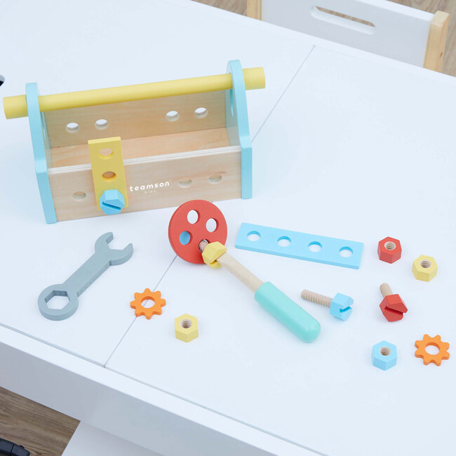 Little Helper Wooden Tool Box Accessories Toys - Role Play Toys - 3