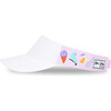 Little Love Visor, Malibu Tennis - Hats - 1 - thumbnail