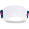 Head in the Game Visor, Navy/Pink Racquets - Hats - 1 - thumbnail