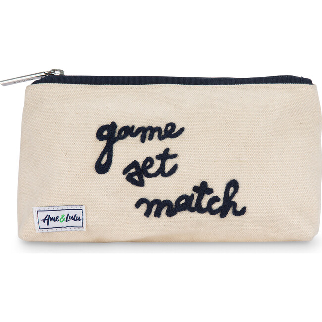 Brush It Off Cosmetic Case, Game Set Match