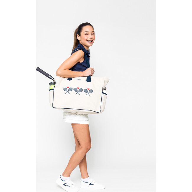 Love All Court Bag, Crossed Racquets - Bags - 2