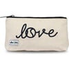 Brush It Off Cosmetic Case, Love Stitched - Bags - 1 - thumbnail