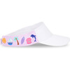 Little Love Visor, Malibu Tennis - Hats - 4