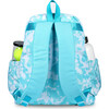 Game On Tennis Backpack, Aqua Tie Dye - Backpacks - 3