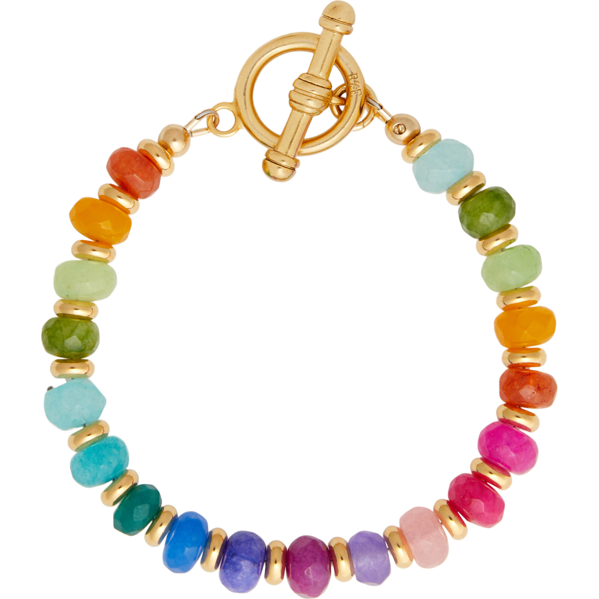 Women's Lennon Bracelet, Rainbow Multi - Earrings - 1