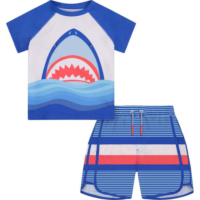Shark Swim Set, Blue
