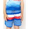 Shark Swim Set, Blue - Rash Guards - 6