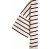 Gisela Bordeaux Stripes - T-Shirts - 2 - thumbnail