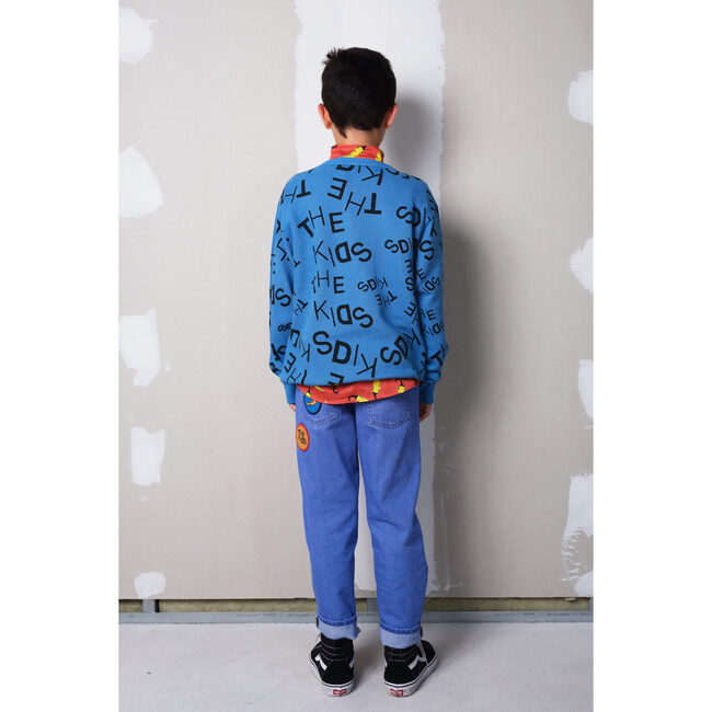 Bernardo The Kids Blue - Sweatshirts - 5