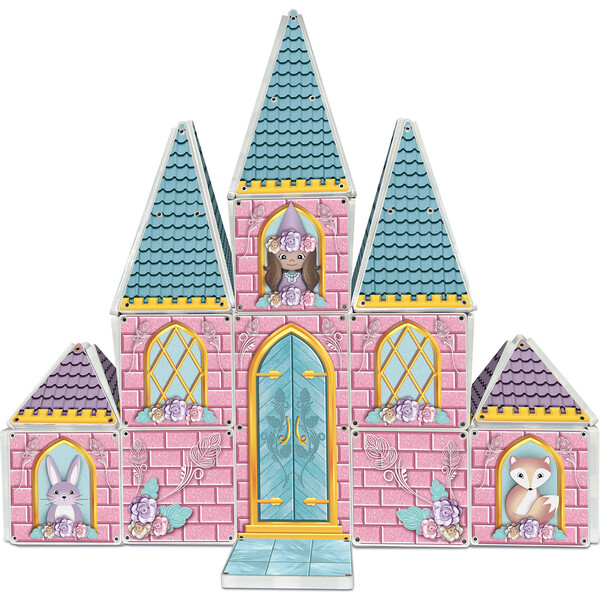 Princess Castle MagnaTiles Structure CreateOn Building