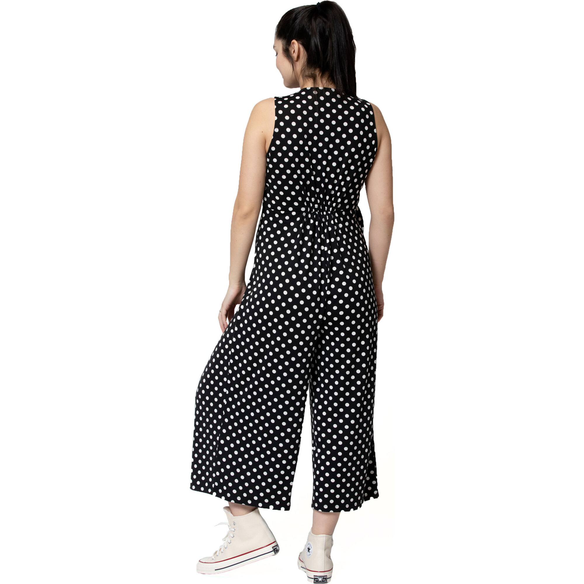 Women's Francesca Jumpsuit, Black with 
