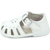 Shelby Caged Sandal, White - Sandals - 2